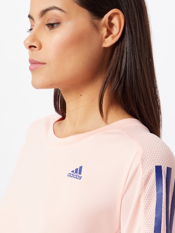 ADIDAS SPORTSWEAR Performance shirt 'Own the Run' in Pink