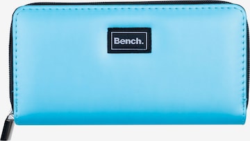 BENCH Wallet in Blue: front