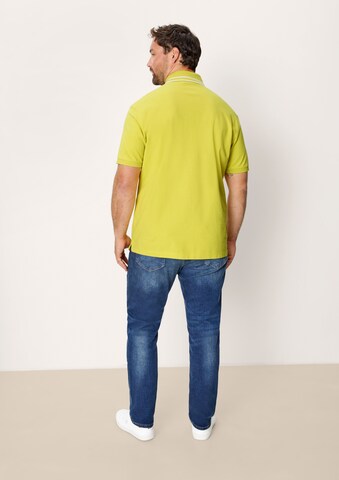 s.Oliver Men Big Sizes Poloshirt in Gelb