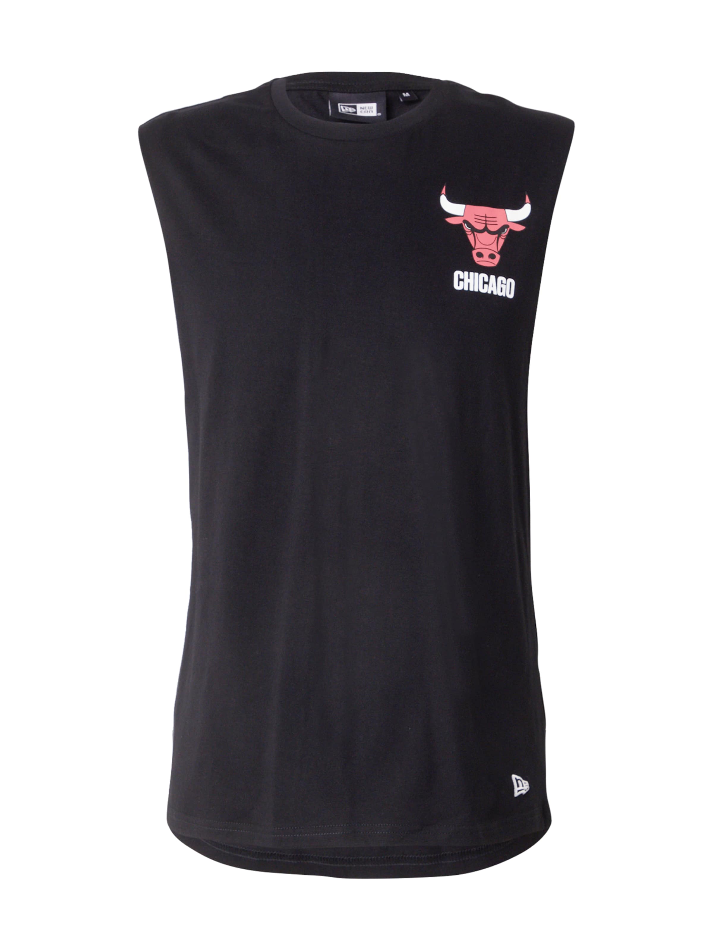 juoda NEW ERA Marškinėliai 'CHIBUL': priekis