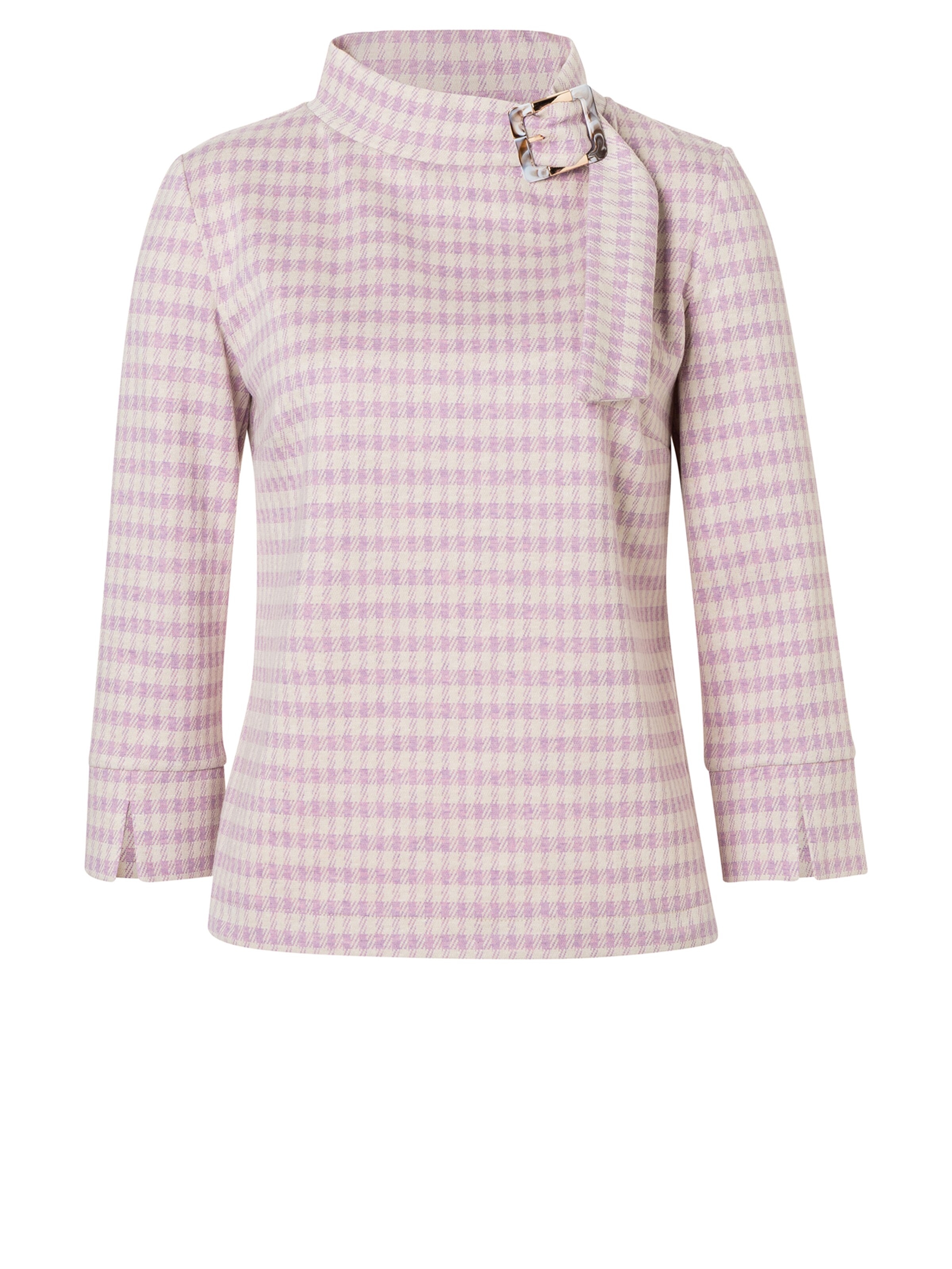 Ana Alcazar Blouse 'Sobby' in Roze: voorkant
