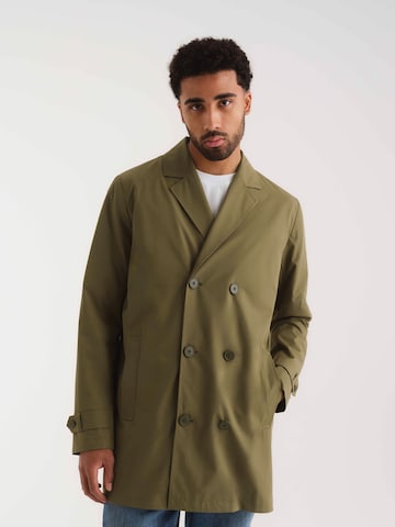 ABOUT YOU x Kevin Trapp Between-seasons coat 'Rafael' in Green: front