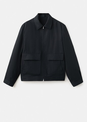 MANGO MAN Between-Season Jacket 'Arturo' in Blue