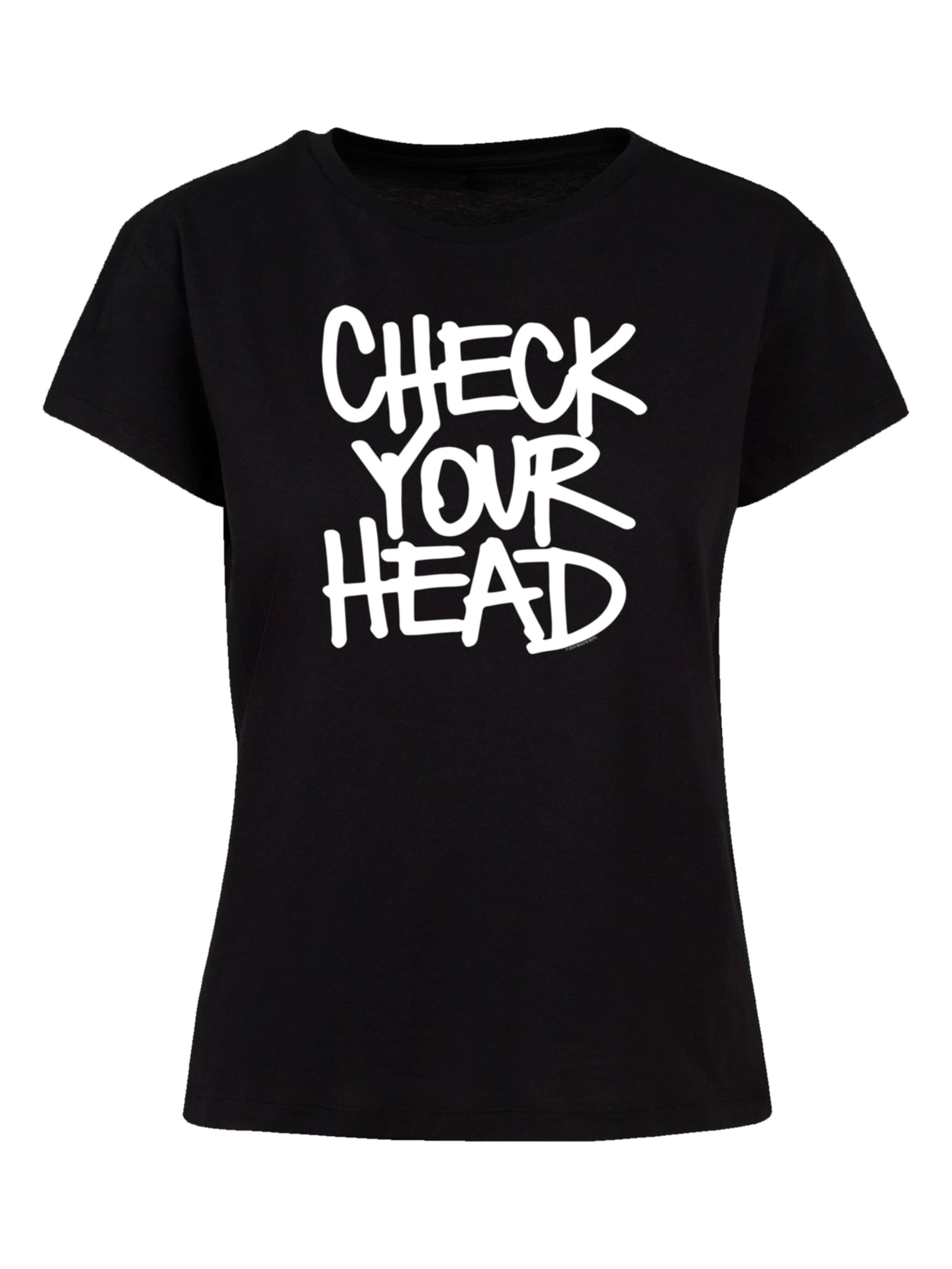 T-shirt 'The Beastie Boys Check Your Head' F4NT4STIC en noir : devant