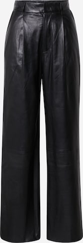 OAKWOOD Zvonové kalhoty Kalhoty 'GOYA' – černá: přední strana