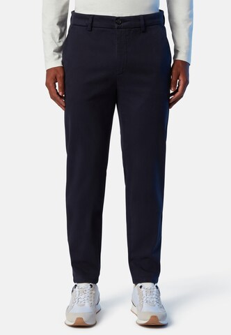 North Sails Regular Chino Pants 'Defender' in Blue: front