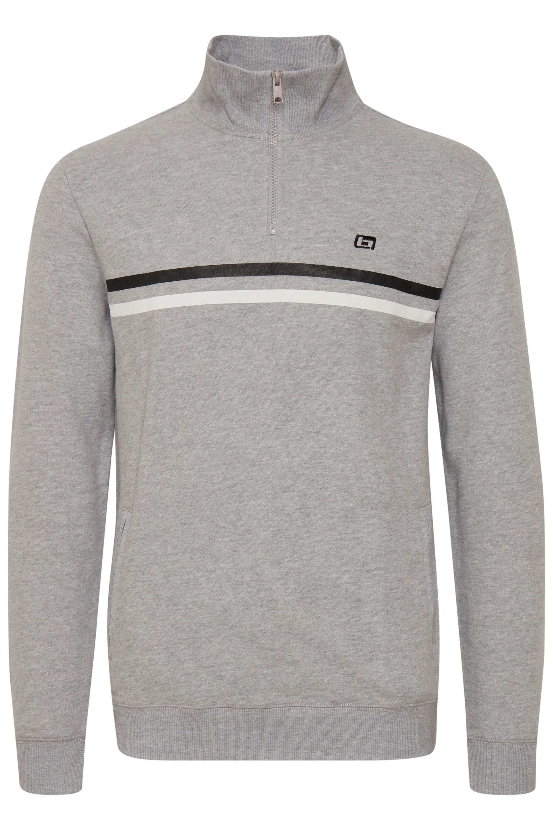 BLEND Sweatshirt &#x27;JANNES&#x27; in Grey: front