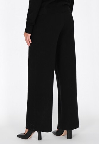 usha BLACK LABEL Regular Broek in Zwart
