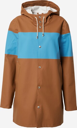 Stutterheim Prijelazna jakna 'Stockholm' u akvamarin / smeđa, Pregled proizvoda