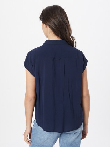 UNITED COLORS OF BENETTON Bluse in Blau