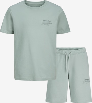 Jack & Jones Junior Setti 'JJNIKO' värissä vihreä: etupuoli