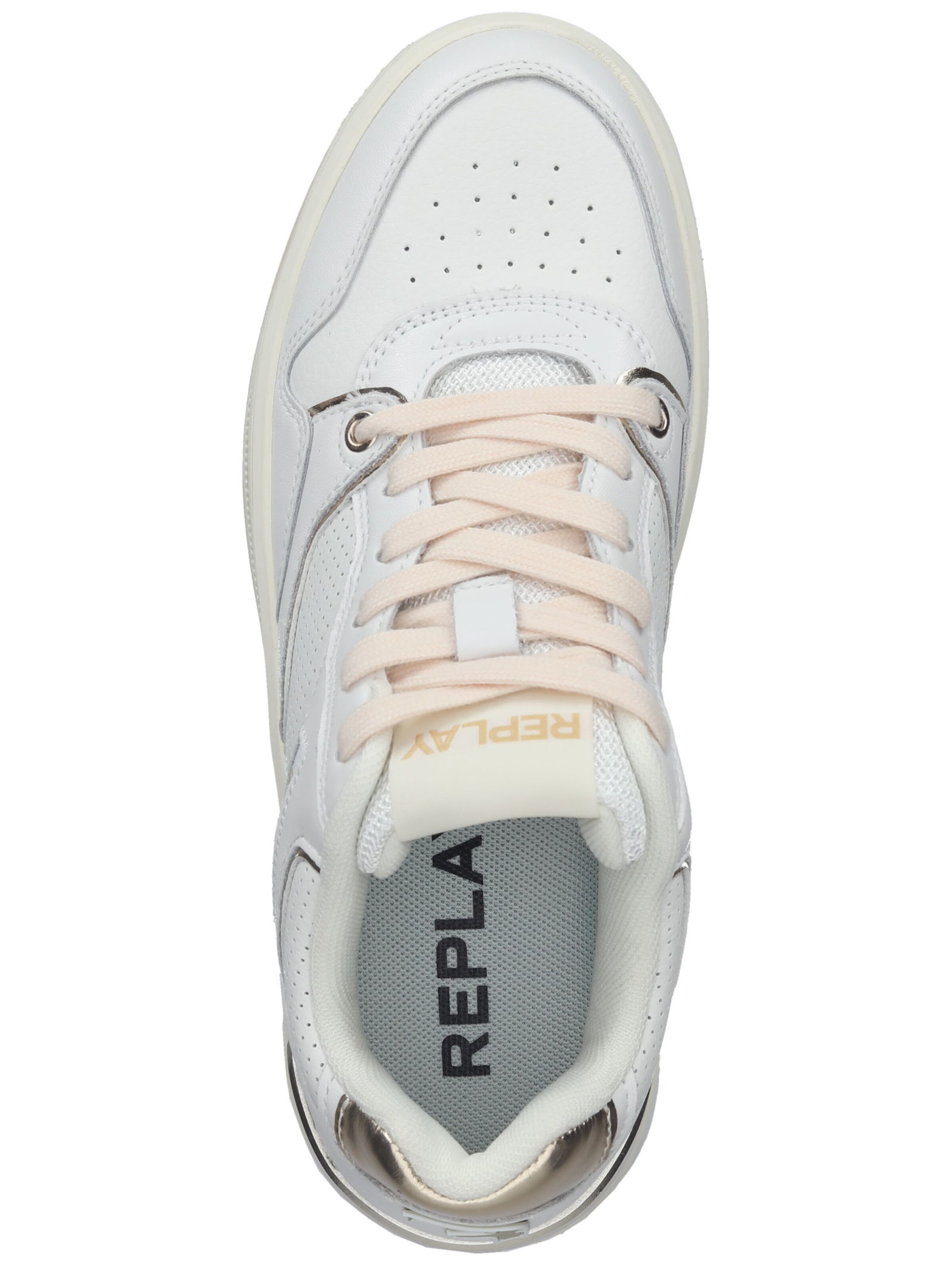 Baskets basses REPLAY en blanc