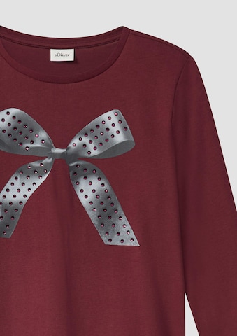 s.Oliver Shirt in Rood