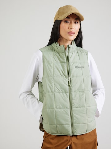 COLUMBIA Športen telovnik 'Sienna Hill' | zelena barva: sprednja stran