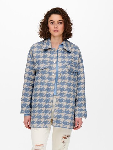 Veste mi-saison 'Hanna' ONLY en bleu : devant