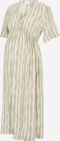 Robe 'MLPolly' MAMALICIOUS en blanc : devant