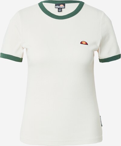 ELLESSE T-shirt 'Enio' en vert foncé / blanc cassé, Vue avec produit