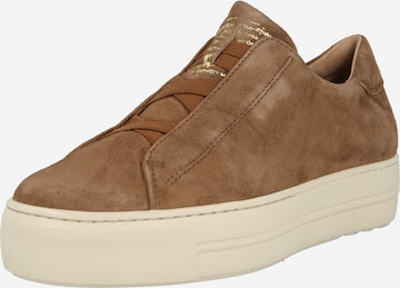 Paul Green Sneakers in Brown: front