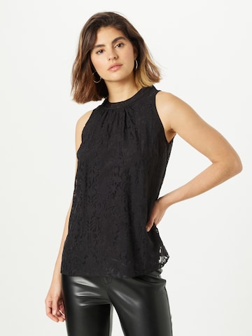 Thought Blouse in Zwart: voorkant