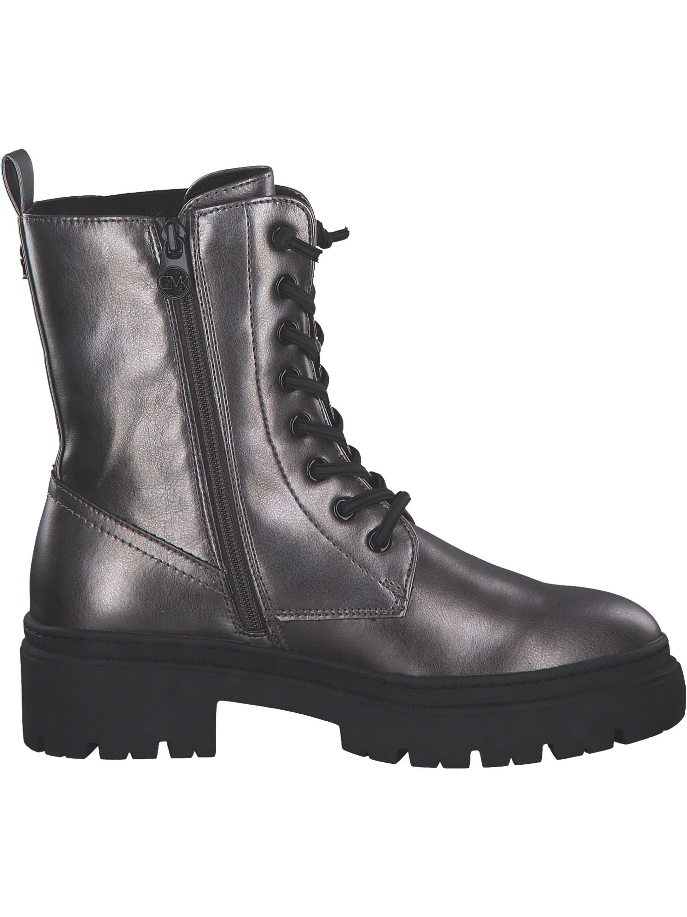 MARCO TOZZI Schnürstiefelette in Schwarz