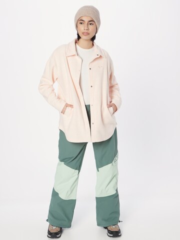 ROXY Fleece jas in Beige