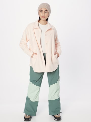 ROXY Fleece jas in Beige