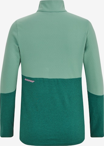 ZIENER Athletic Sweater 'JOKKA' in Green