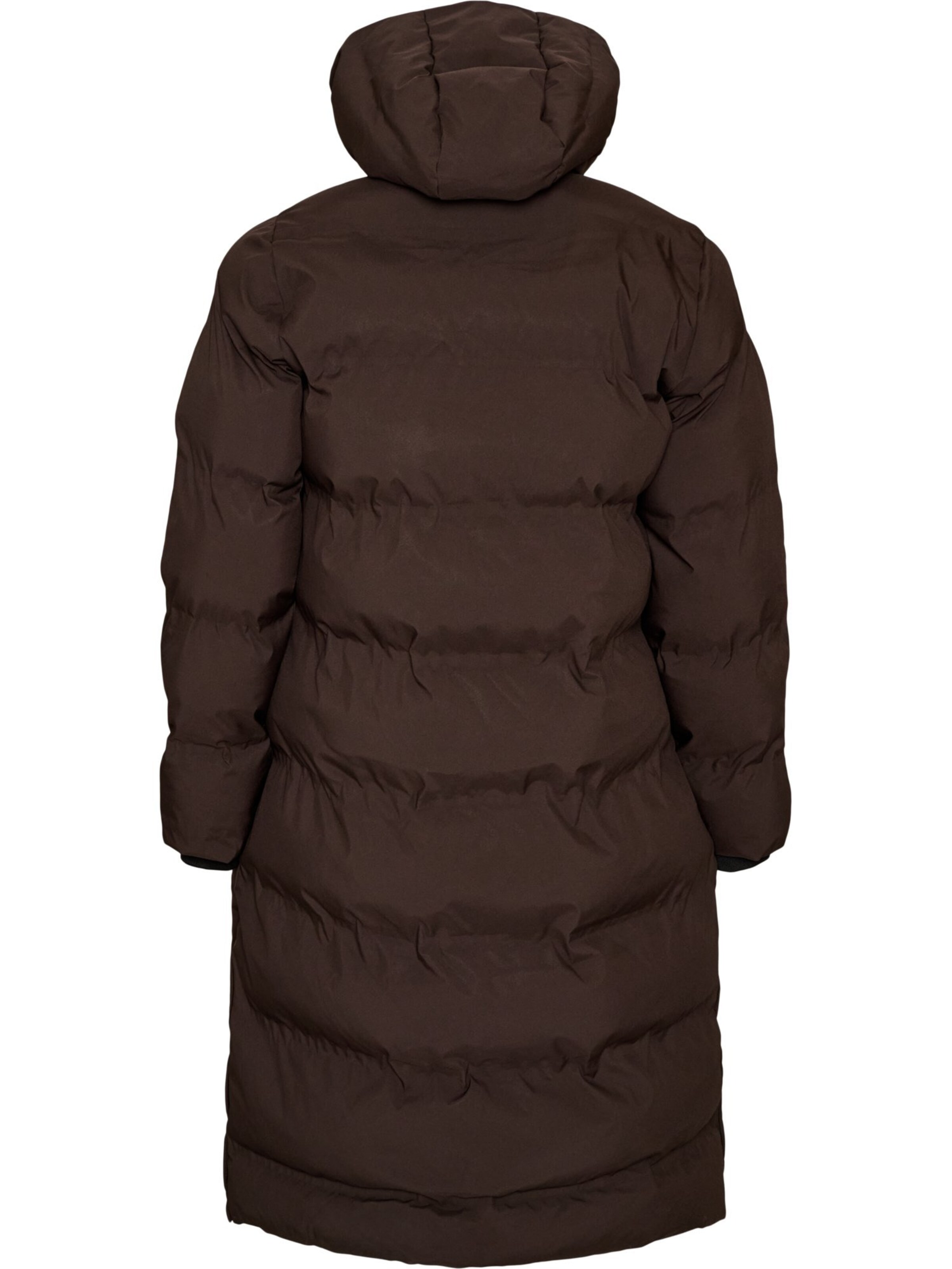 Zizzi Winterjacke 'Melina' in Braun