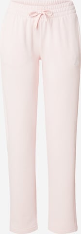 ADIDAS SPORTSWEAR Loose fit Sports trousers in Pink: front