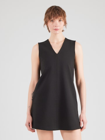 Calvin Klein Šaty – černá: přední strana
