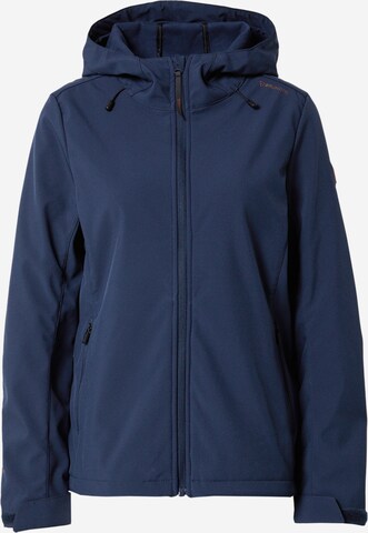 Veste outdoor BRUNOTTI en bleu : devant