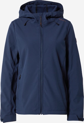 Veste outdoor BRUNOTTI en bleu : devant