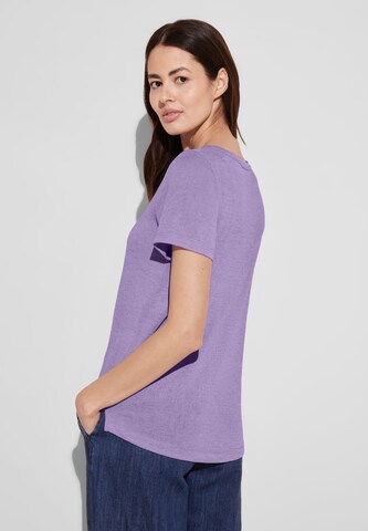 T-shirt STREET ONE en violet