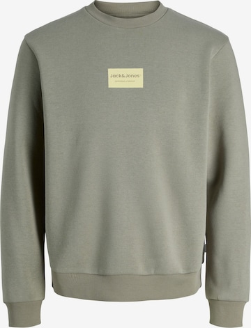 JACK & JONES Sweatshirt i grøn: forside