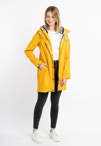 Manteau fonctionnel Schmuddelwedda en jaune