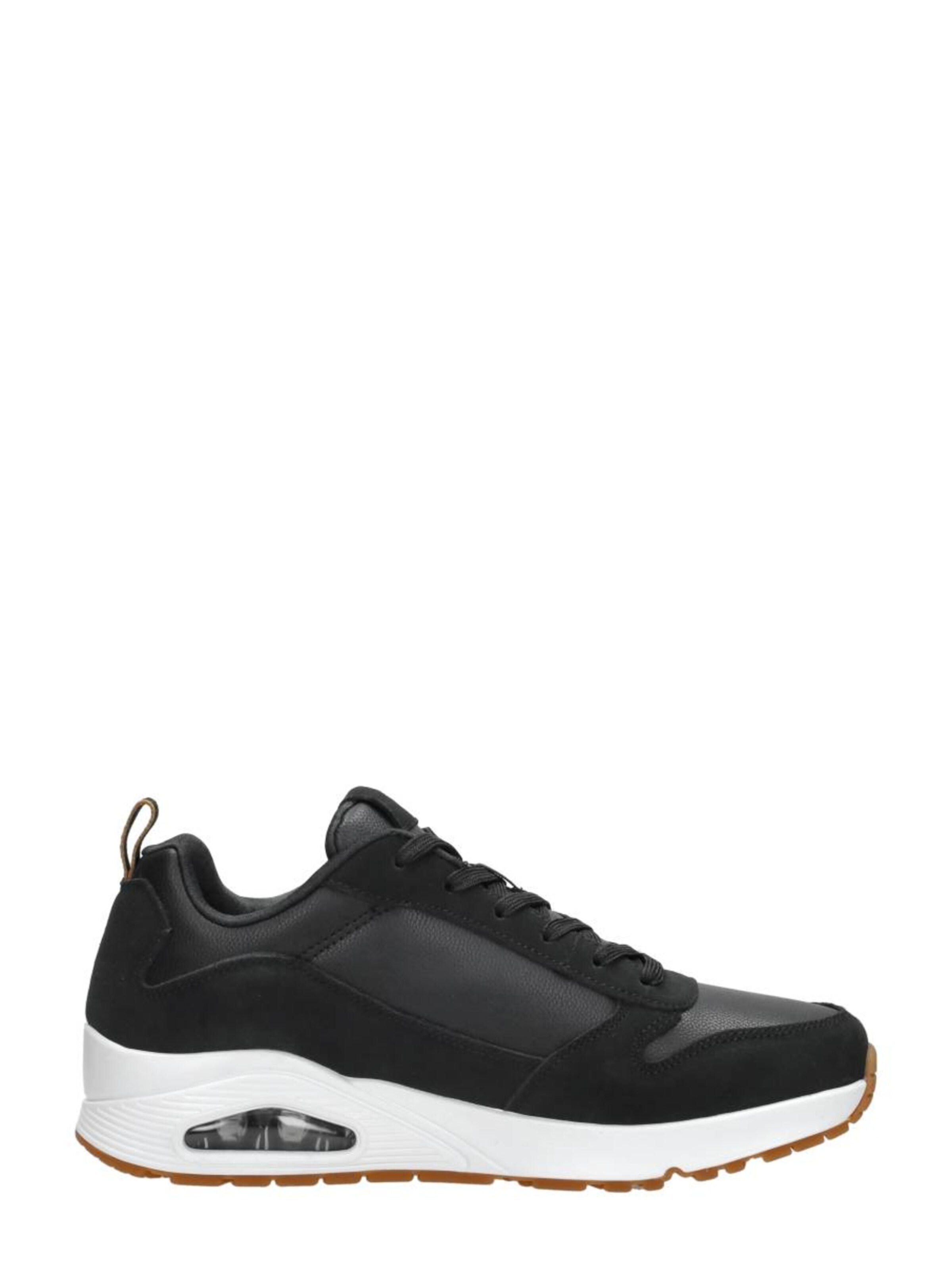 SKECHERS Sneakers laag 'Uno - Stacre' in Zwart