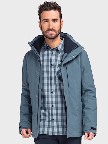 Schöffel Outdoor jacket 'Bastianisee' in Blue: front