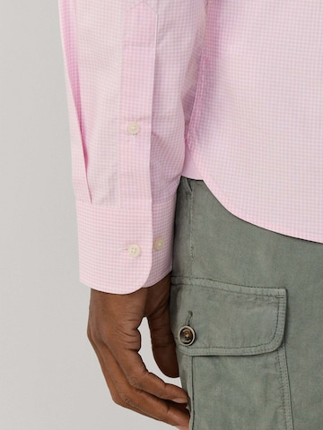 Coupe regular Chemise 'CITY' Hackett London en rose