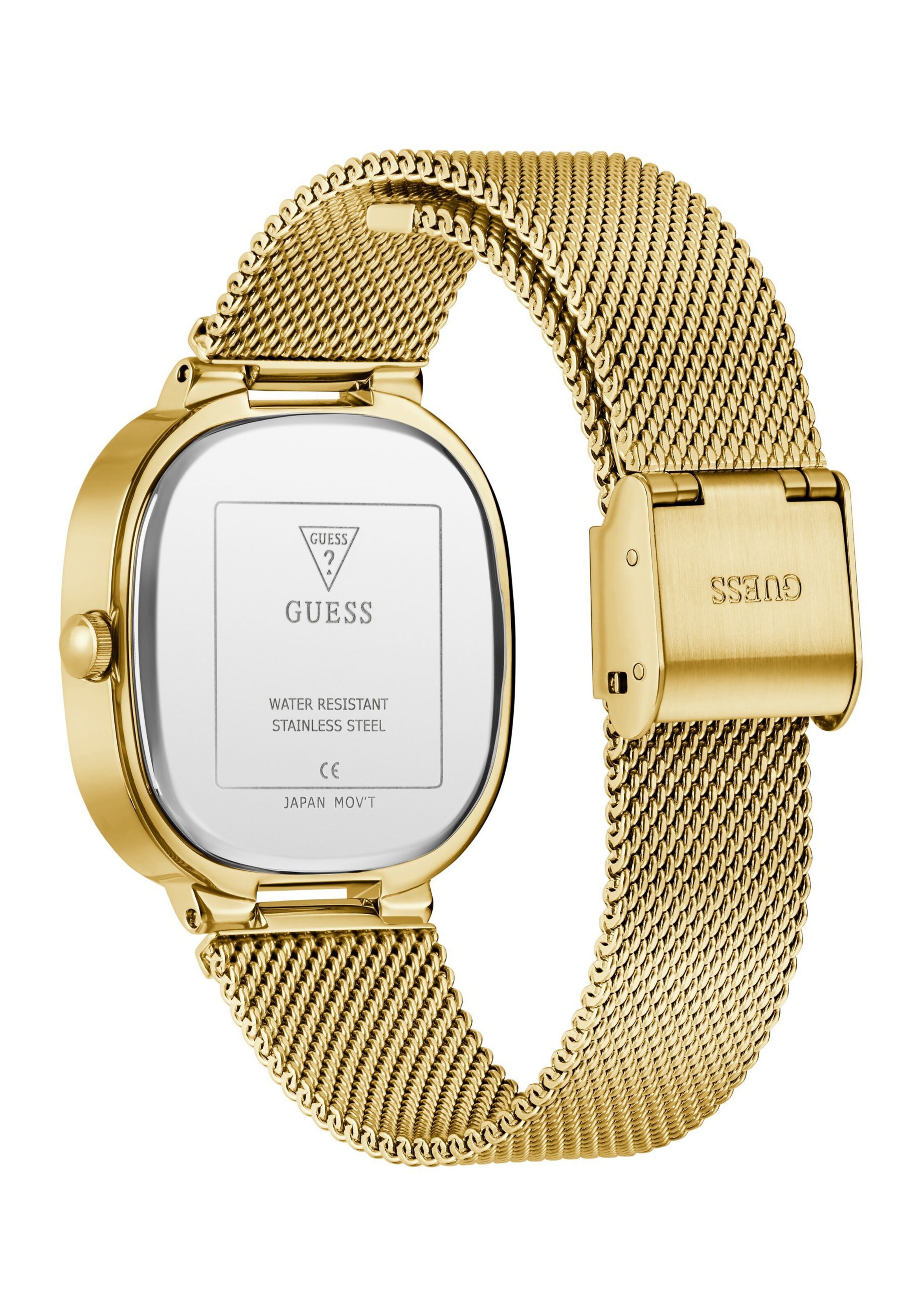 GUESS Analoguhr 'TAPESTRY' in Gold