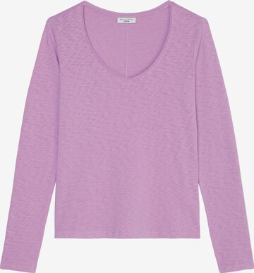 T-shirt Marc O'Polo DENIM en violet : devant