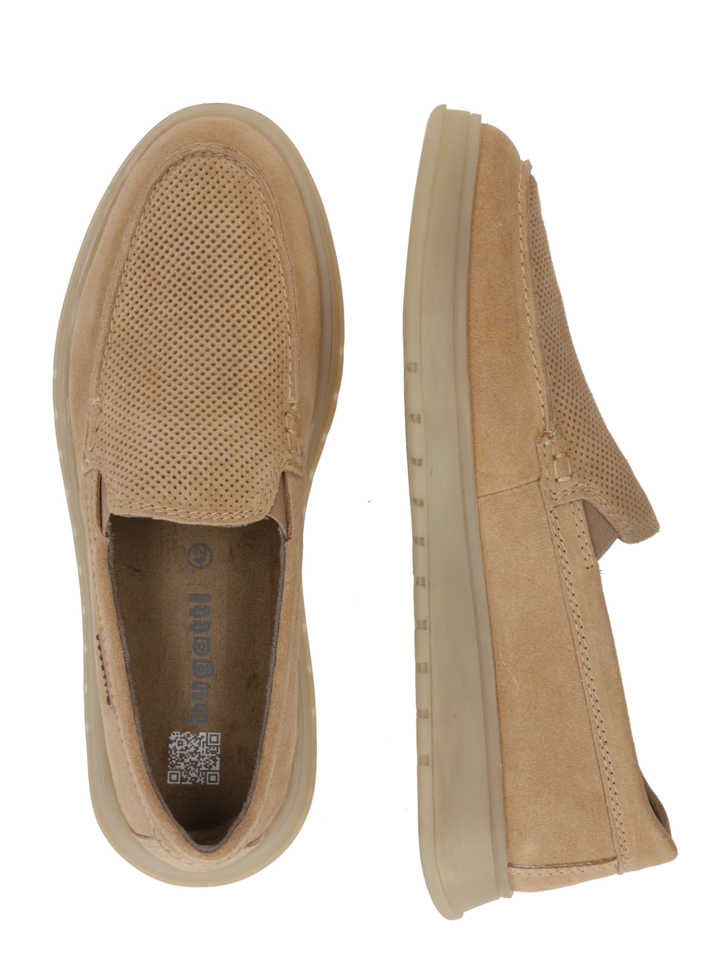 bugatti Loafer värissä beige