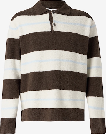 Pull-over 'Nino' Samsøe Samsøe en marron : devant