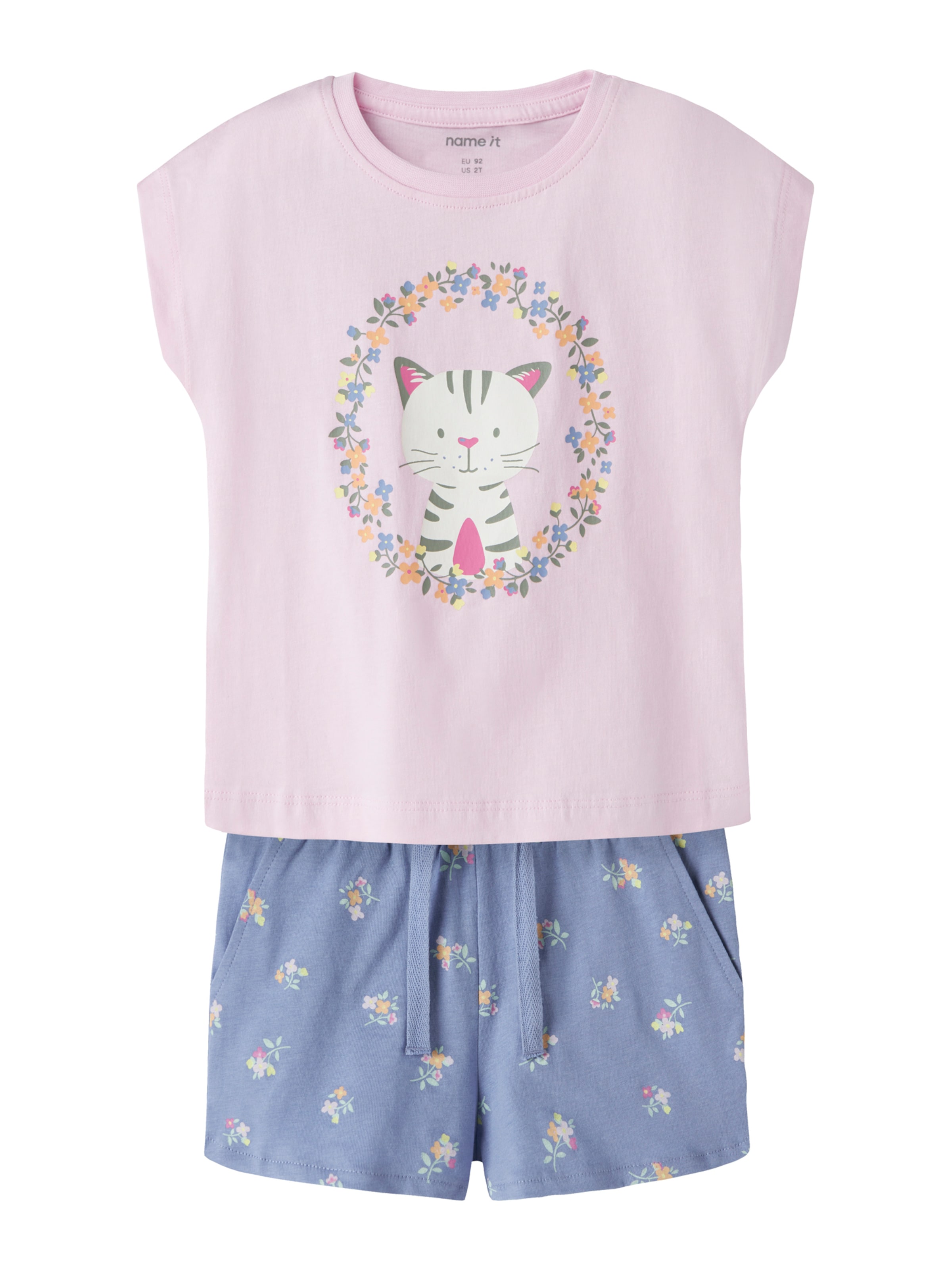 NAME IT Комплект 'NMFVIGEA' в Ярко-розовый: спереди