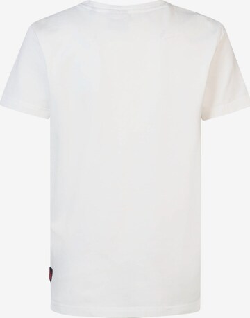 Petrol Industries T-Shirt 'Beachy' in Weiß