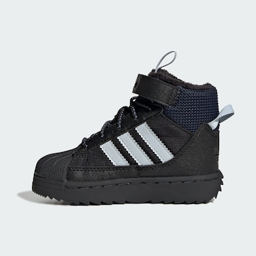 ADIDAS ORIGINALS Støvler 'Superstar' i sort