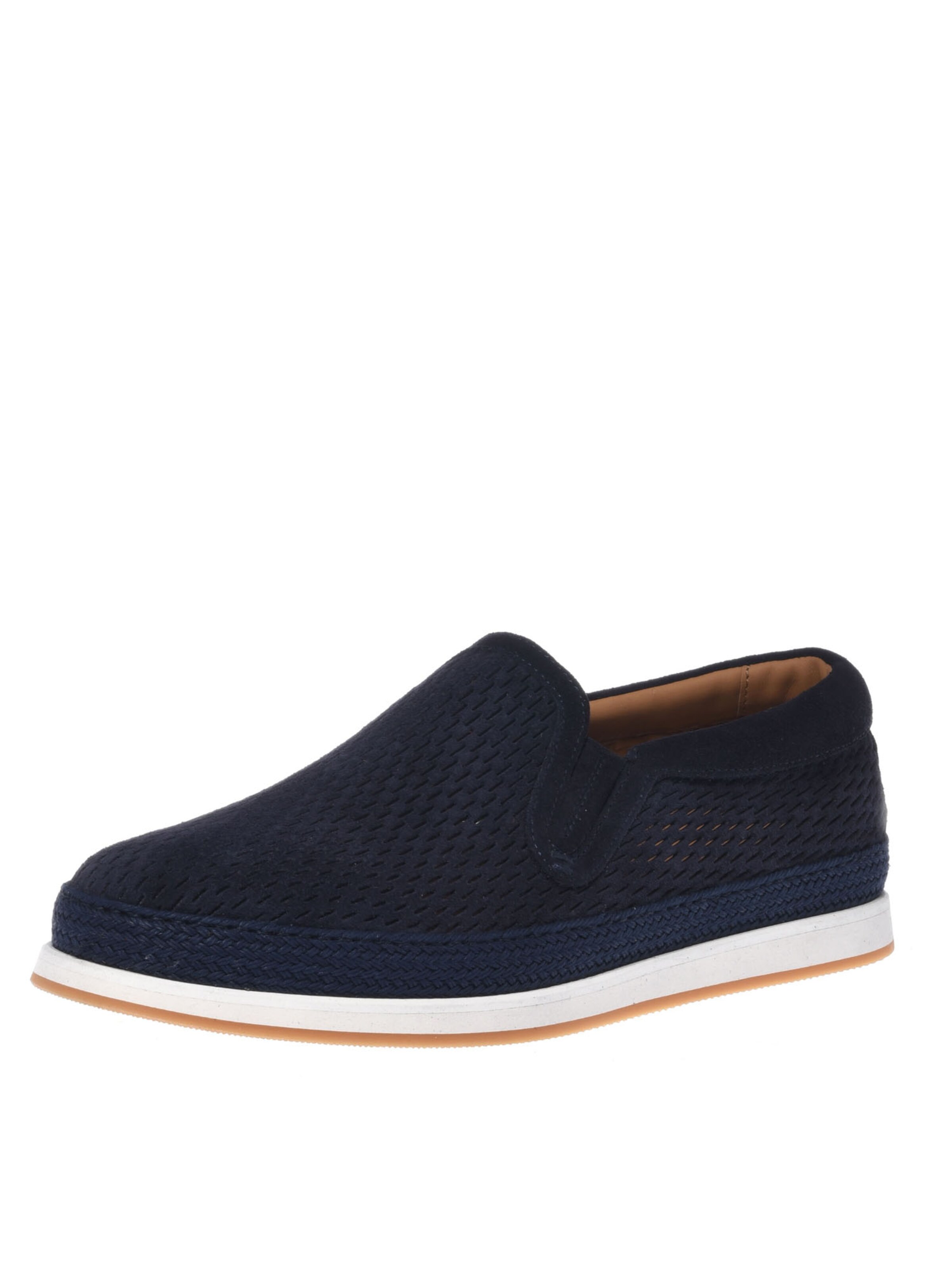 BALDININI Instappers in Blauw: voorkant