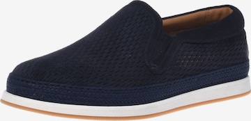 Chaussure basse BALDININI en bleu : devant