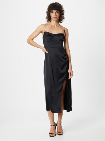 Robe de cocktail HOLLISTER en noir : devant