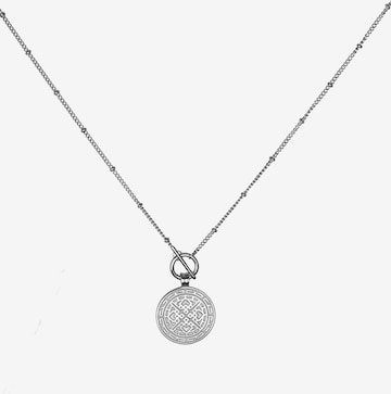 Kapten & Son Kæde 'Necklace Charming Marrakech Silver' i sølv: forside
