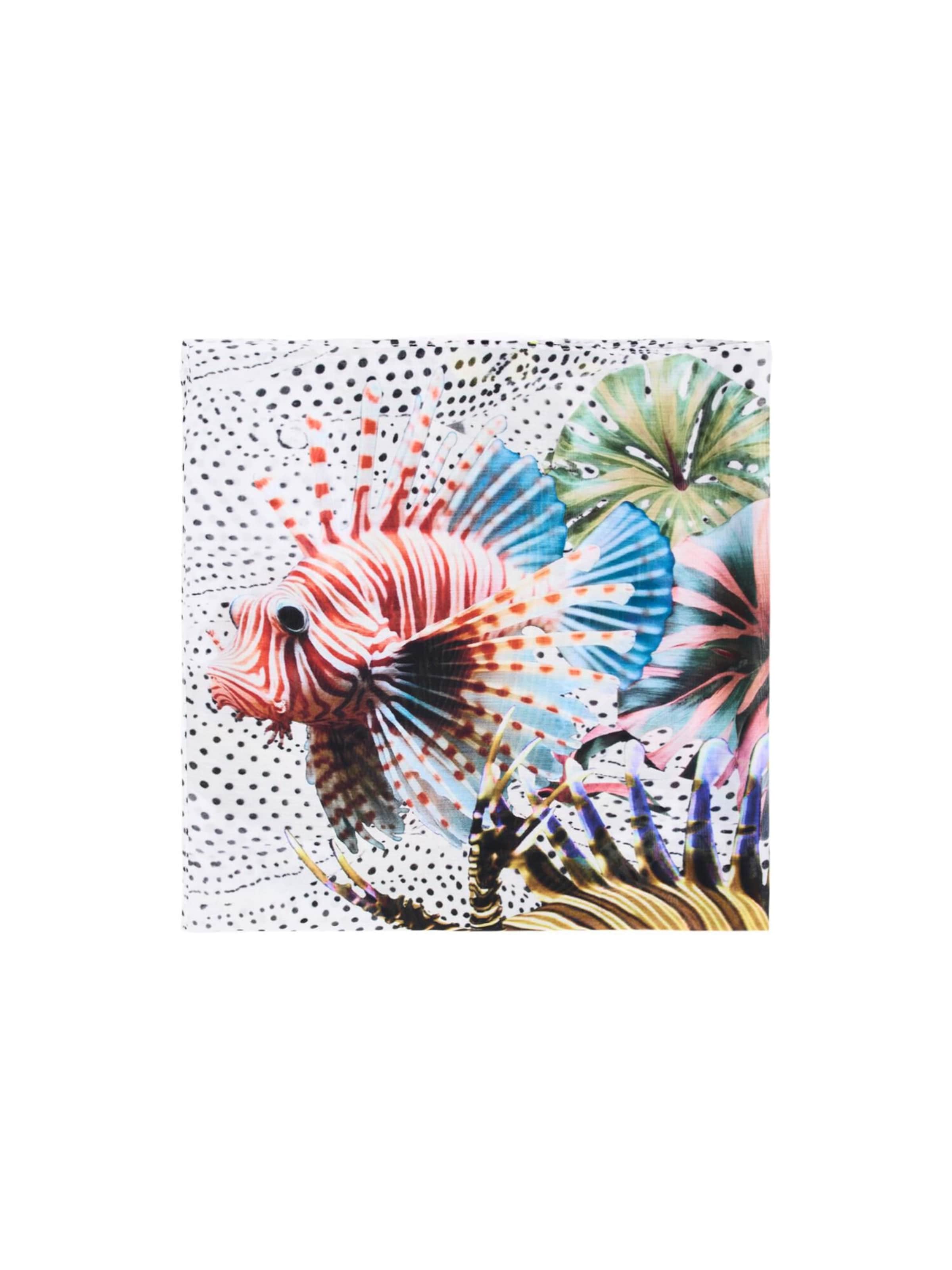 Desigual - Pañuelo en blanco: frente